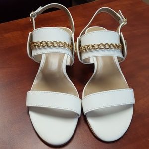 NEW!! Beautiful LEATHER Enzo Angiolini Jazzmine Sandals